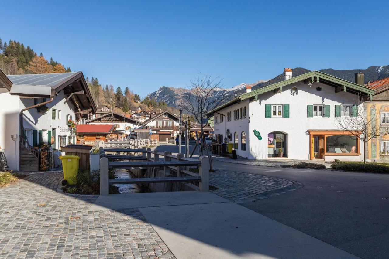 Ferienwohnung Granat Mittenwald Exteriör bild