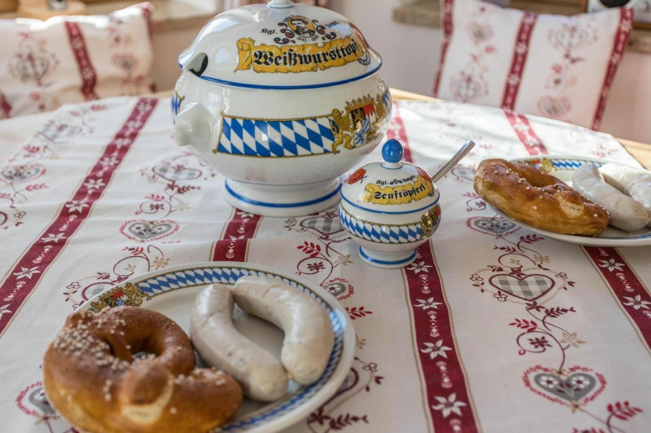 Ferienwohnung Granat Mittenwald Exteriör bild