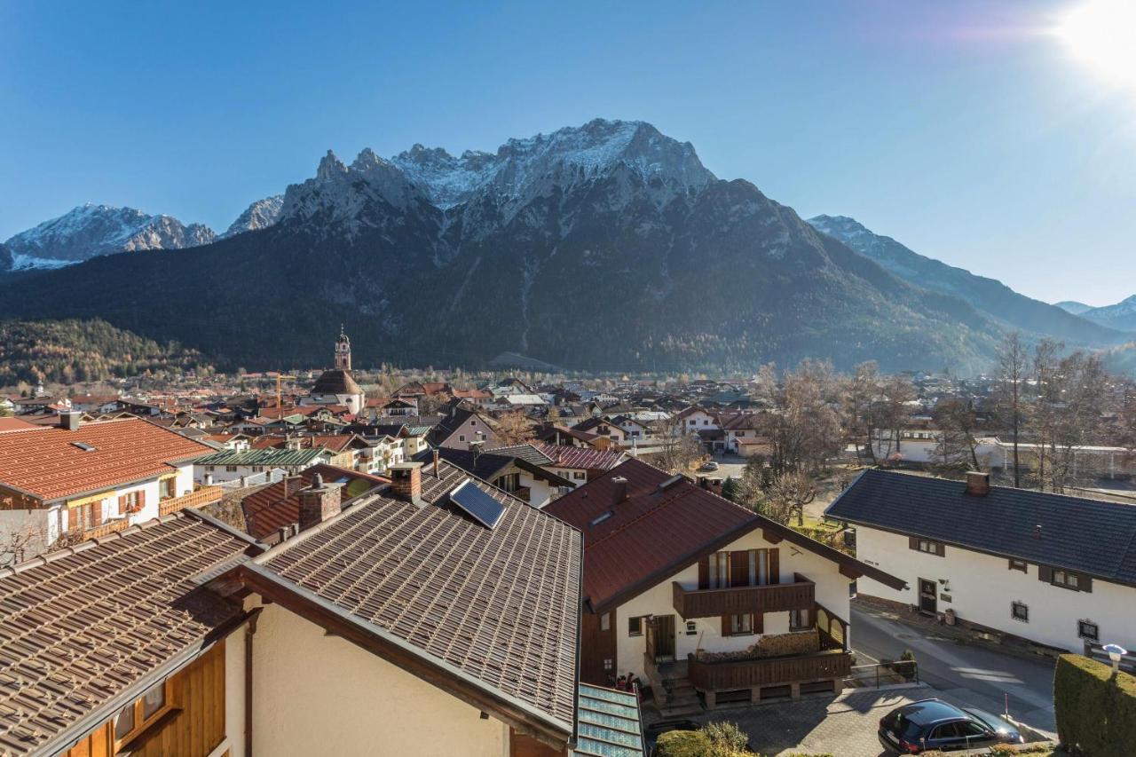 Ferienwohnung Granat Mittenwald Exteriör bild