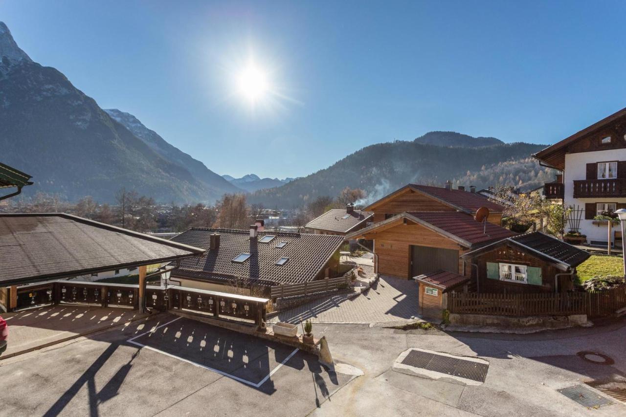 Ferienwohnung Granat Mittenwald Exteriör bild